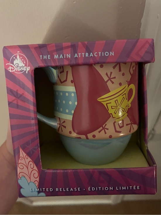 Disney Other - The Main Attraction Minnie Mouse, Mad Tea Party Stackable Mug, 3/12🩷🩷